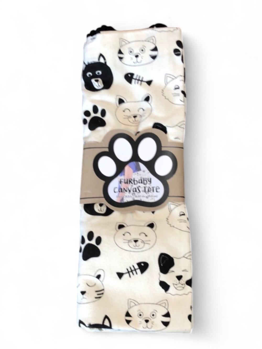Canvas Furbaby tote